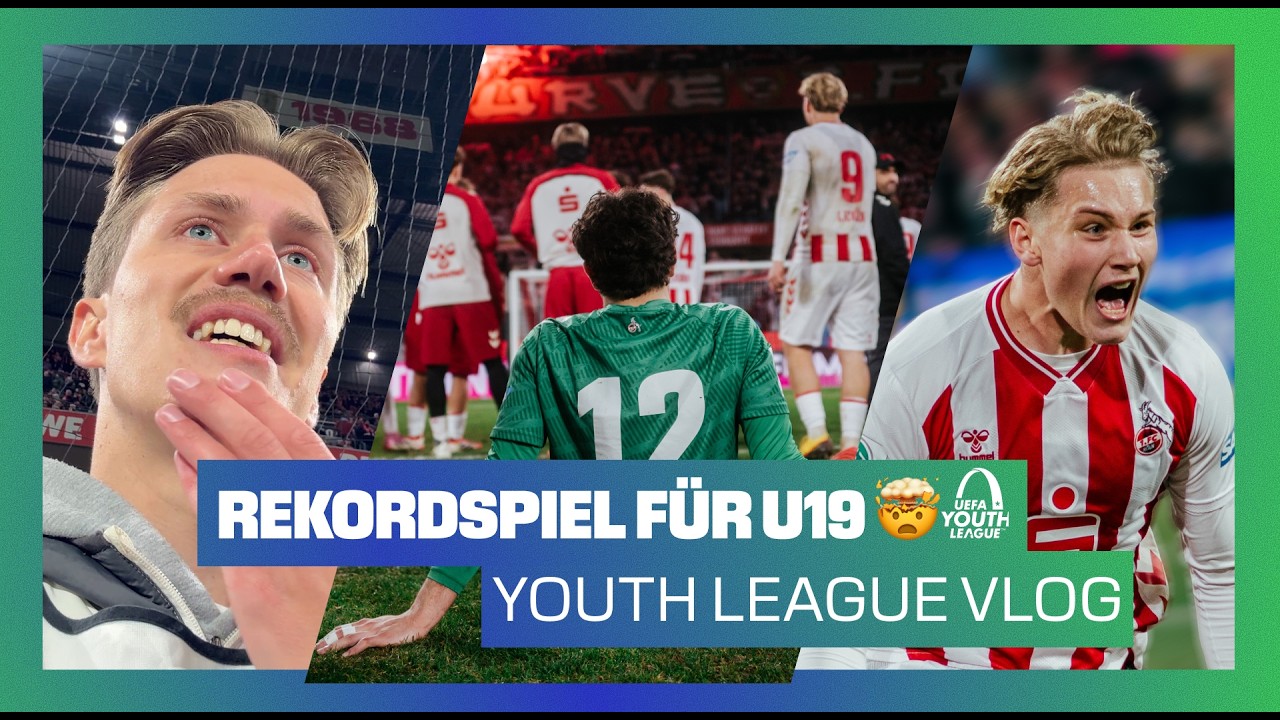 Weltrekord gegen Inter Mailand 🤩 | 1. FC Köln | Youth League VLOG