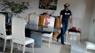 Shared robot hologram inside multiple HoloLens devices