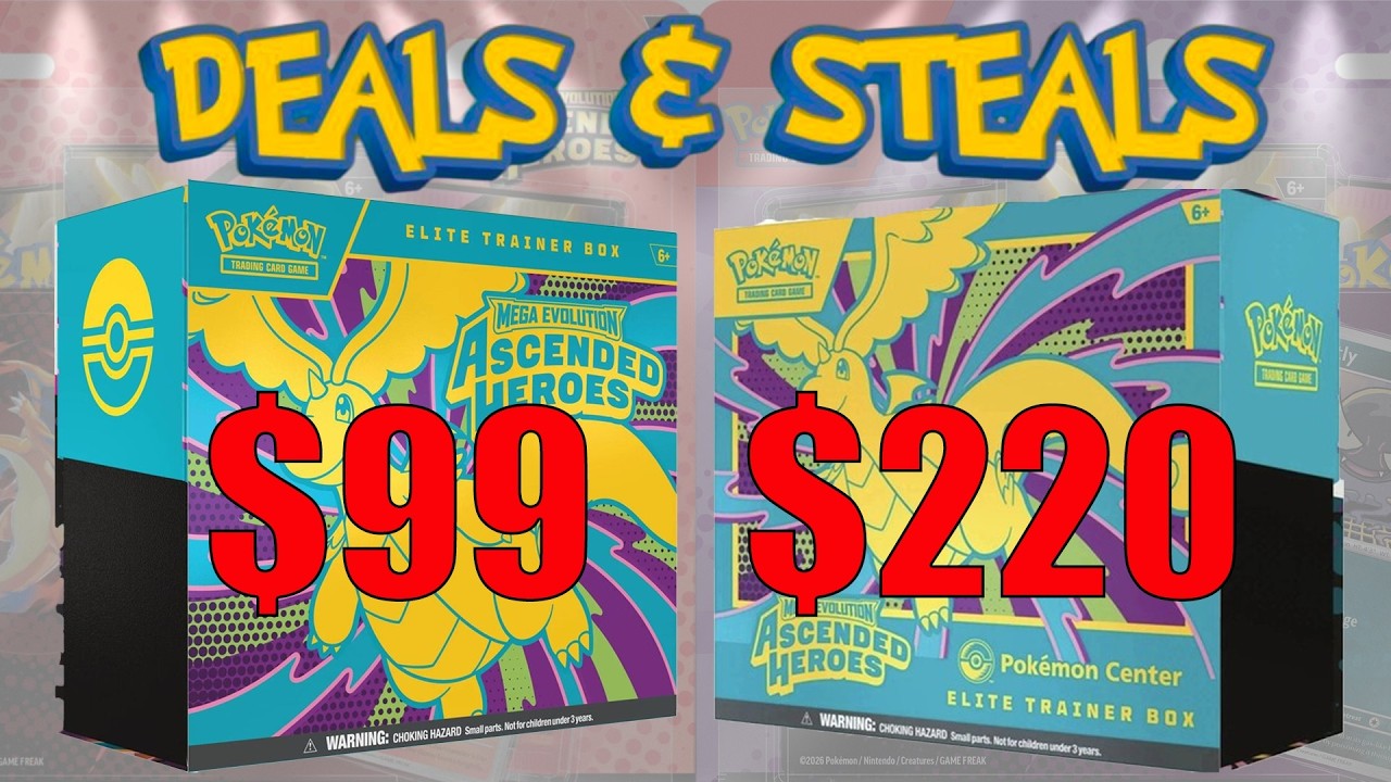 Pokemon Card Deals & Steals (Feb 23-24)
