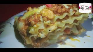 Easy Chicken Lasagna  By Alina\