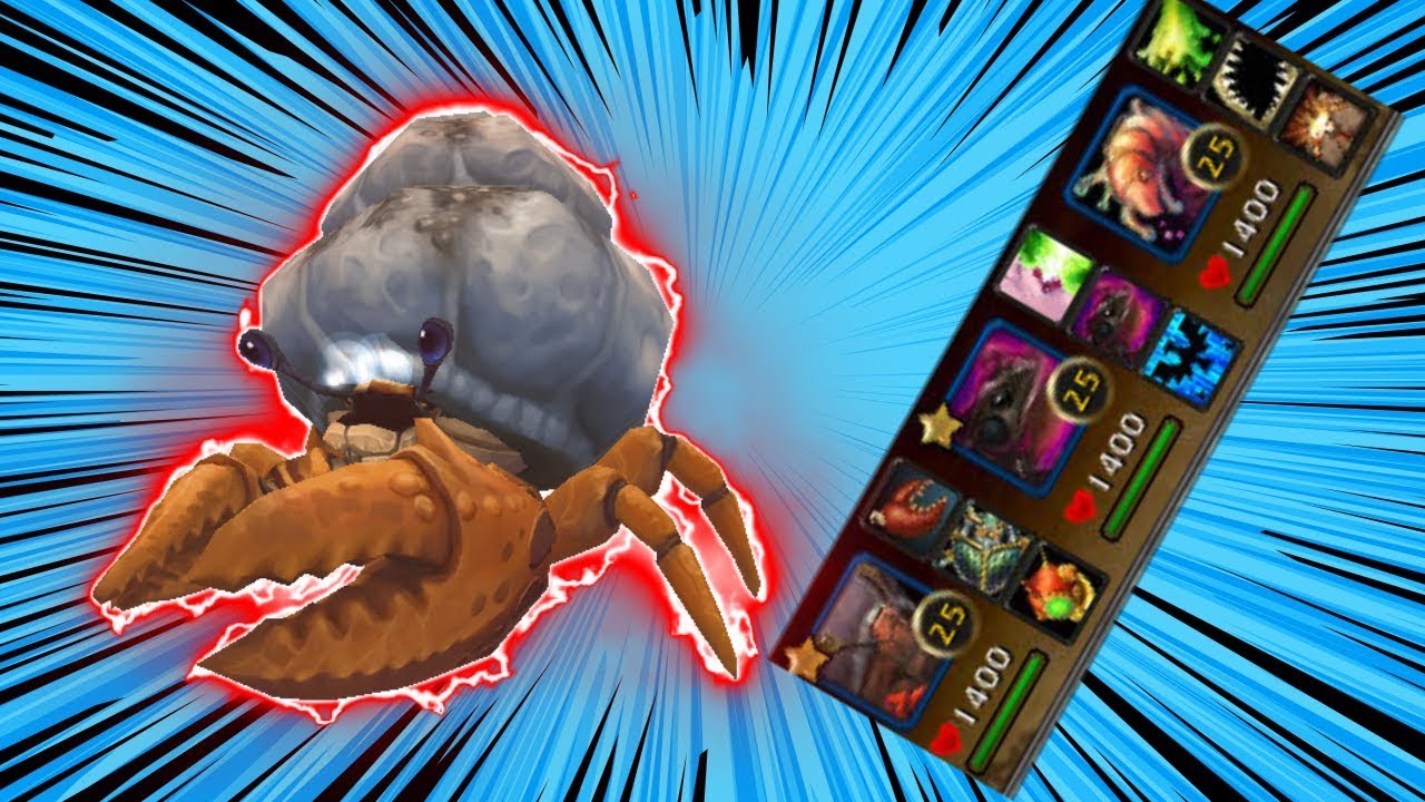 Hermit Crab New Tier 1 Pet (plus testing other pets) - (PvP Pet Battles)
