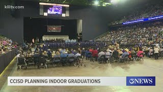 CCISD announces plans to have high school graduations indoors again
