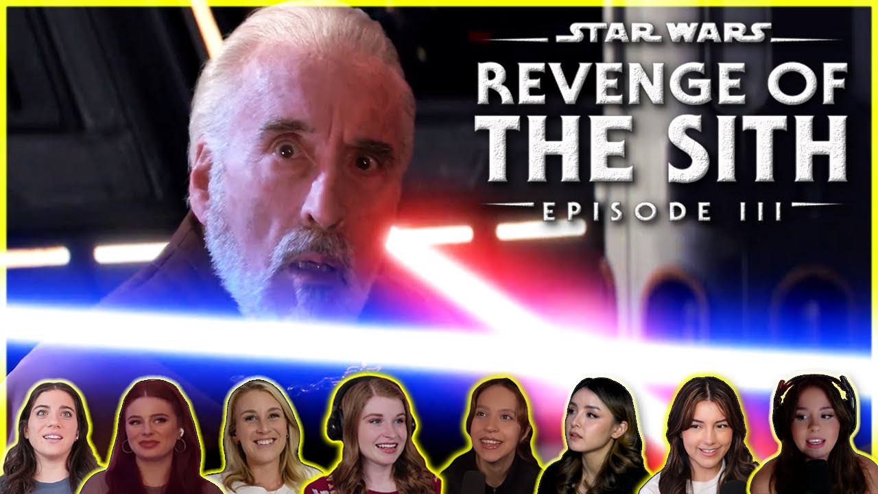Reactors Reacting to ANAKIN BEHEADS COUNT DOOKU | Star Wars: Episode III – Revenge of the Sith