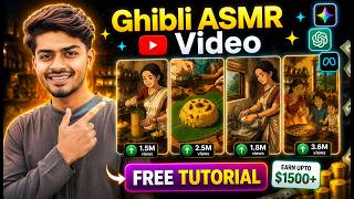 How to Create Ghibli Style ASMR Videos | AI Video Kaise Banaye | AI Se Cartoon Video Kaise Banaye🔥 screenshot 4