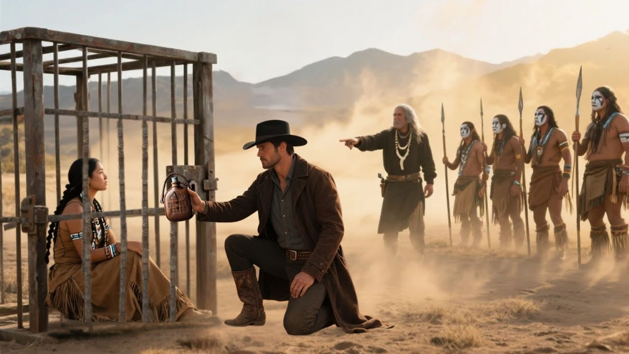 Lonely Rancher Gives Water to Wounded Apache Girl—Next Day, Her Tribe Surrounded His Ranch…