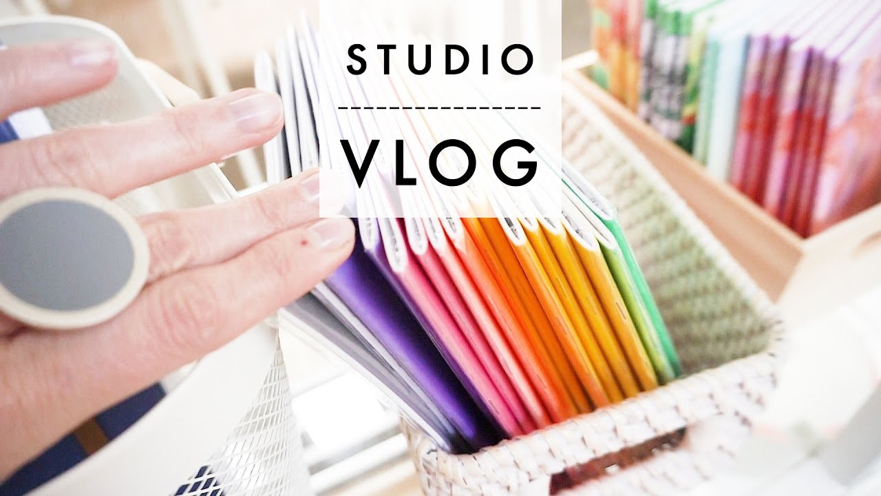 VLOG Life Of An Illustrator Arts Crafts And Specs YouTube
