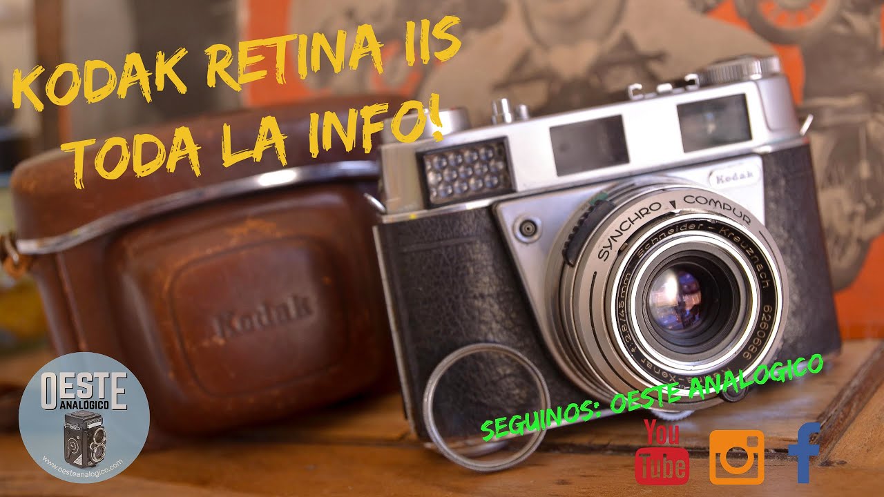 KODAK Retina Ⅱa F1225-170-1-10p p Camera – Kodak Retina IIa - YouTube