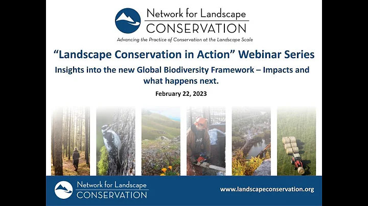 Insights into the new Global Biodiversity Framework – Impacts and what happens next.