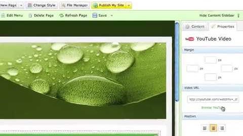 Adding Video with Yola