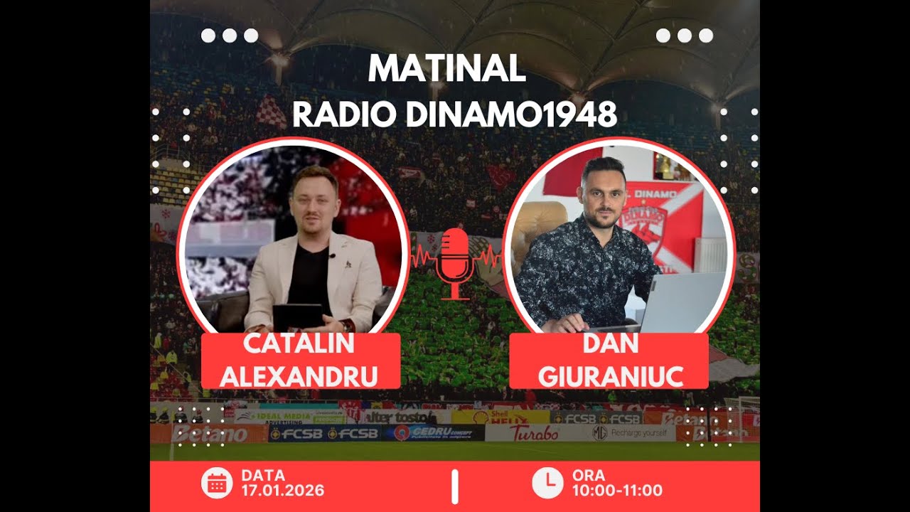 17.01.2026 Matinal Radio Dinamo1948