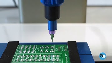 Printed electronics: Microdispensing of electrically conductive materials