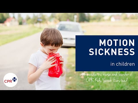 Video: How To Wean A Child From Motion Sickness
