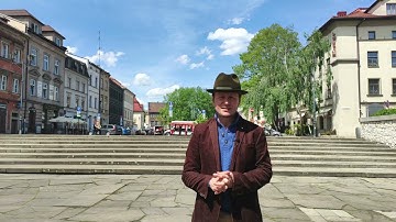 Guided tour by Tomasz Cebulski - Jewish life in Kraków and Kazimierz - drone film for CENTROPA 2021.