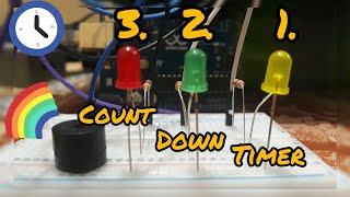 My new Arduino Project (A Simple Count Down Timer)