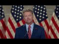 Rand Paul: Trump is the first president in a generation to seek to end war