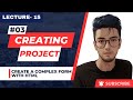 Crafting a Complex Survey Form Project with HTML | Project-03 | EP-15