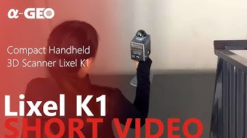 AlphaGeo Compact Handheld 3D Scanner Lixel K1