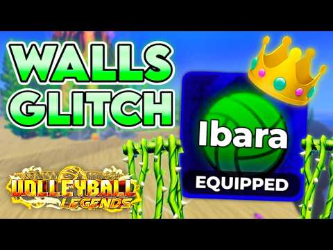 Abusing The INFINITE WALL Glitch in Volleyball Legends!