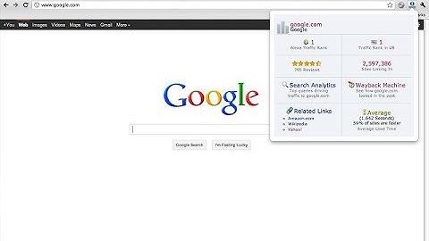 alexa toolbar for google chrome