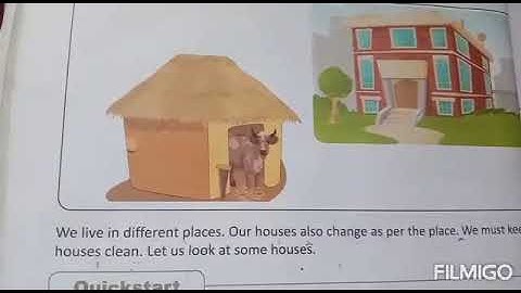 MLZS JHANSI CLASS 2 EVS Chapter 3  Our House Lecture 2
