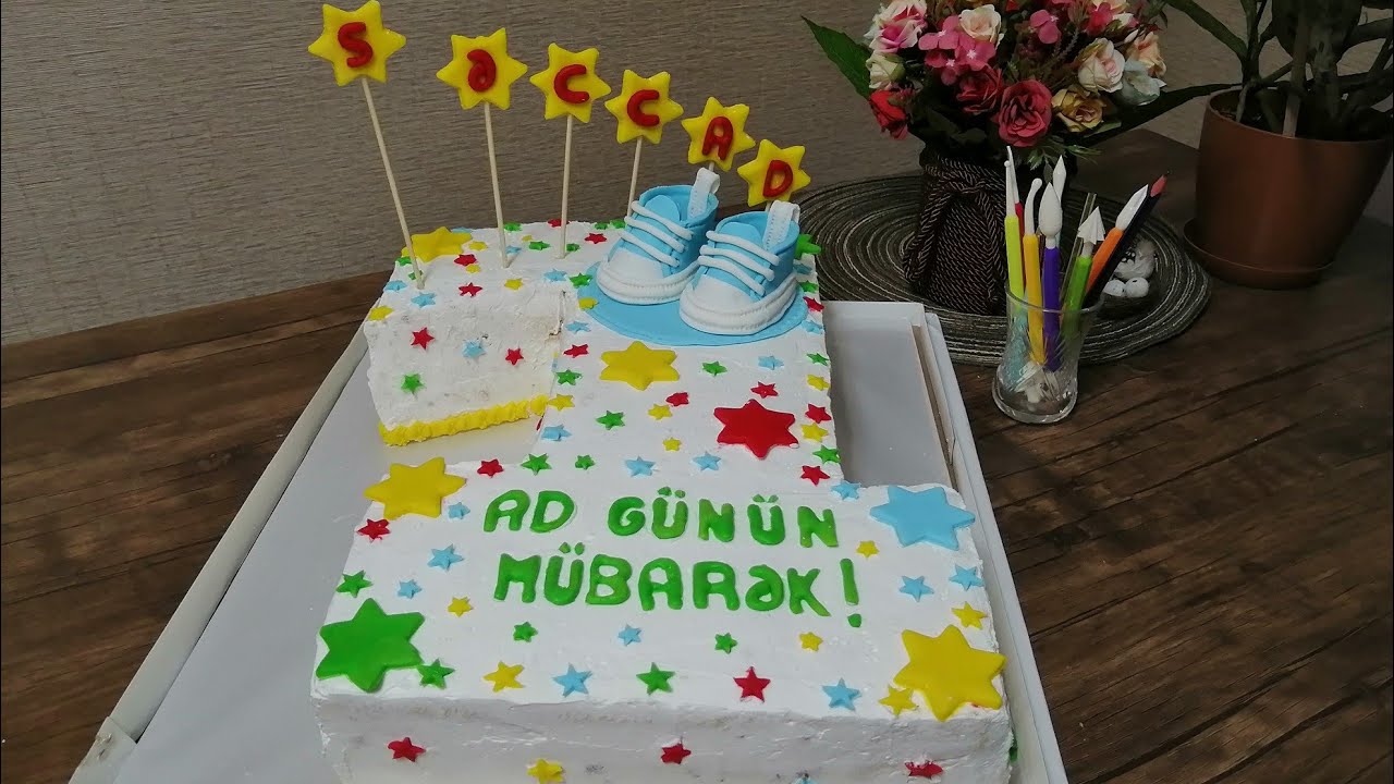 1 rəqəmli tortun yığılması