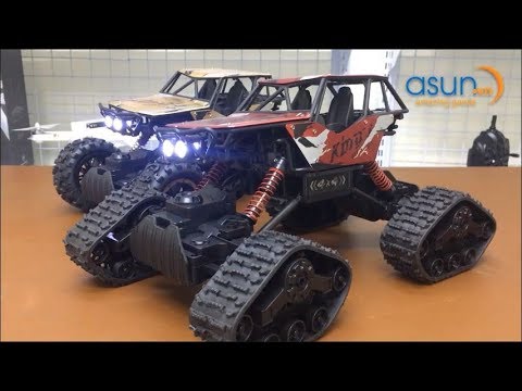 Video Xe Điều Khiển Địa Hình Rock Crawler 2in1 RockPro 4WD... - youtube