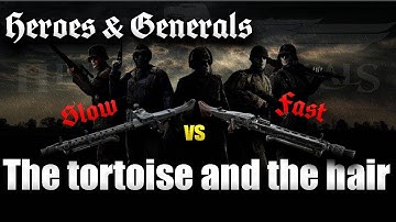 The Slow and the Fast: Heroes and Generals Modded MG42 vs MG34
