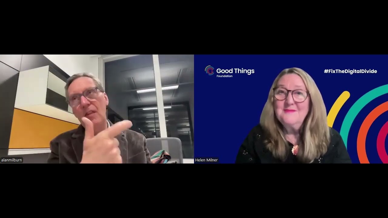 Digital Futures for Good | Rt Hon Alan Milburn on Pathways to Work