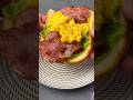 Easy Breakfast Recipes | Egg, Cheese &amp; Bacon Sandwich 🍞 #ASMRFood #egg #breakfast