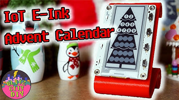 IoT E-Ink Advent Calendar