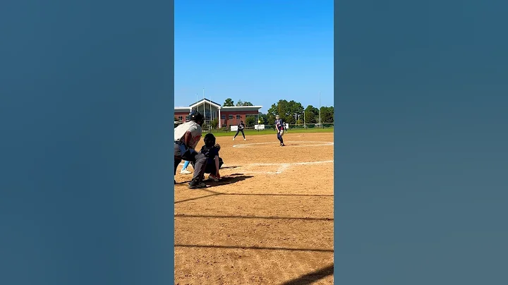 Her change up was cooking this weekend 🔥🥎🔥 #softball #pitcher #shorts