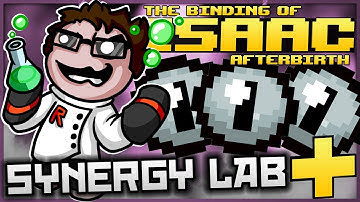 The Binding of Isaac: Afterbirth+ - Synergy Lab: ULTIMATE TECHNOLOGY 0 PORTAL!