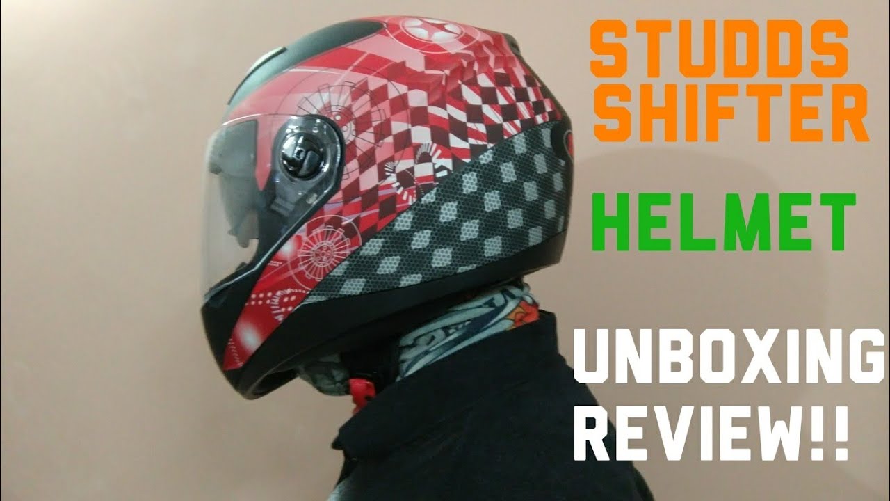 Studds Shifter D3 HelmetUboxing And ReviewMust Watchbest helmet under 2.5k👍 YouTube