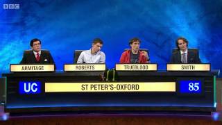 University Challenge S44E05 St Peter's - Oxford vs Sussex