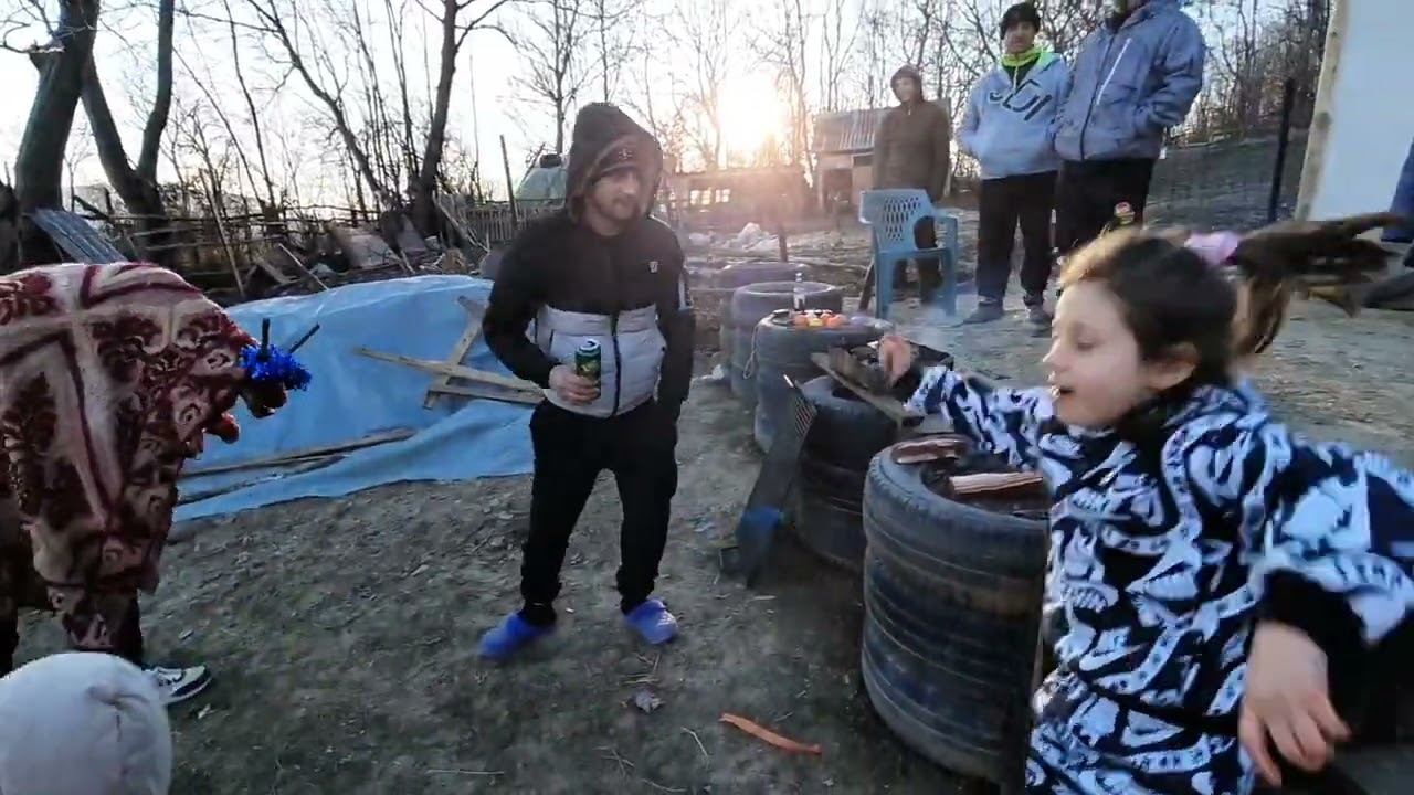 Sărbătorind ziua mea de Sf Vasile și inaugurarea Cabanei.