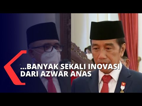 Abdullah Azwar Anas Dilantik Jadi Menpan RB, Jokowi : ''Track Record'' Jelas, Saya Lihat Langsung