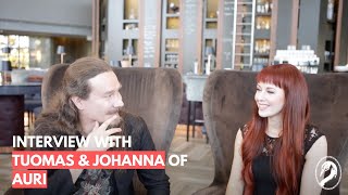 Miniatura del video "Interview with Tuomas Holopainen & Johanna Kurkela of AURI ● Tuonela Magazine"