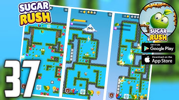 Sugar Rush (Saga) Part 37 | Gameplay Walkthrough | Levels 361-370 | (iOS & Android) | DKIceGamerz