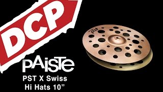 Paiste PSTX Swiss Hi Hat Cymbals 10"
