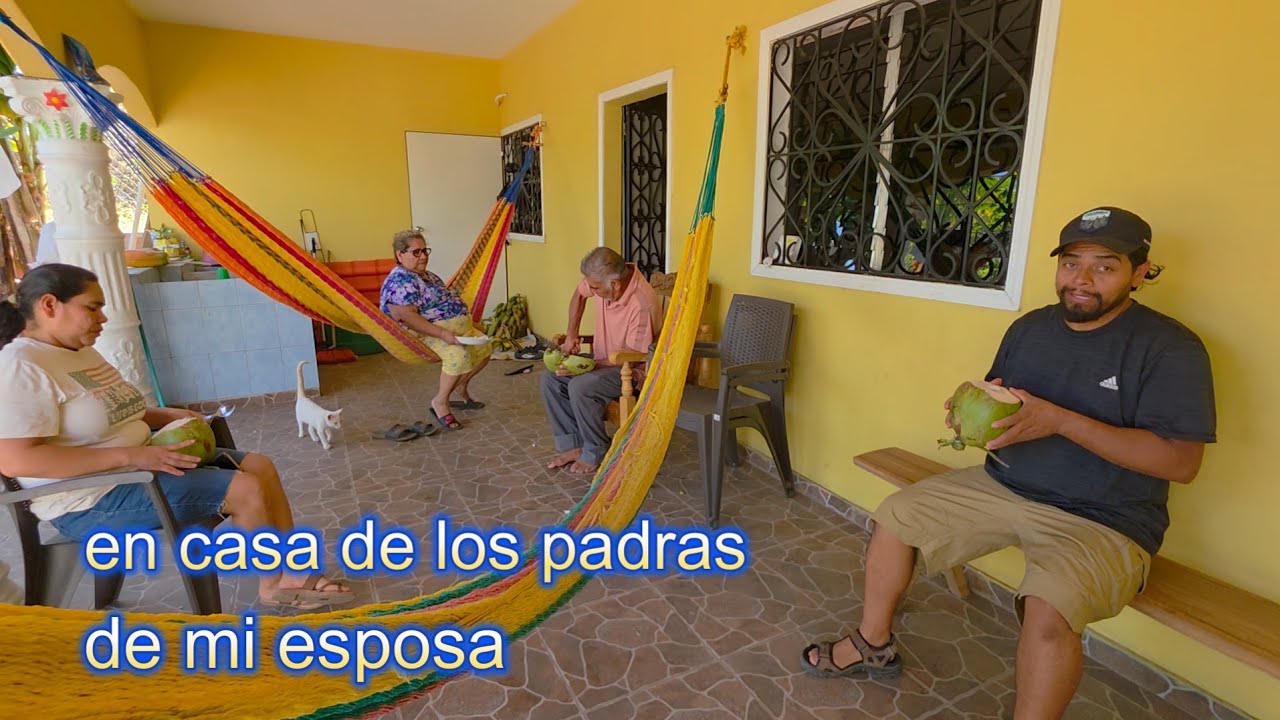 LlEVAMOS COCOS PARA MIS SUEGROS