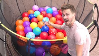 BUYING ALL THE BIG BALLS FROM WALMART!