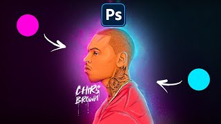 Ilustracion con EFECTO ILUMINACION | Photoshop Tutorial