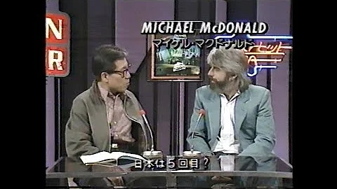 18 Michael McDonald  on a TV program in Japan