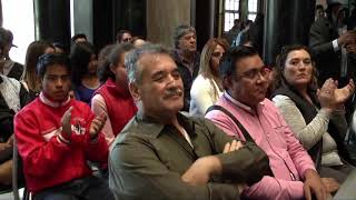 Presentan timbre postal en Ateneo Fuente, UAdeC Presentan timbre postal en Ateneo Fuente, UAdeC