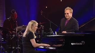"Night Train" performed by Diana Krall, Christian McBride and Karriem Riggins chords
