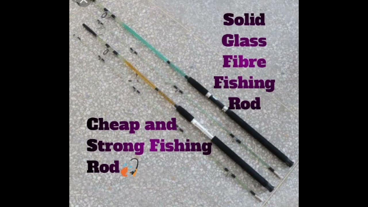 Solid Fiberglass Fishing Rod