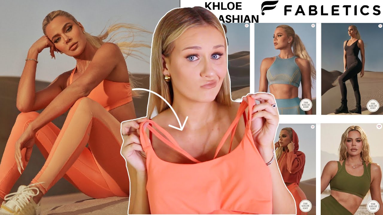 RUTHLESS REVIEW OF FABLETICS X KHLOE KARDASHIAN *don't waste your $$$* 