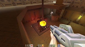 Quake2 - GROUND ZERO - UNIT 1 - Lower Mines - Secret 4/5 (read description)