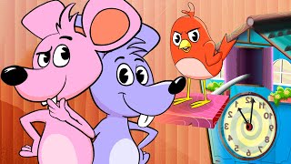 Hickory Dickory Dock | And More Kids Songs | Clap clap kids by Clap clap kids - Nursery rhymes and stories 174,228 views 4 years ago 10 minutes, 23 seconds