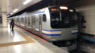 E217系クラY-31編成+クラY-108編成東京発車